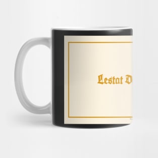 Lestat De Lioncourt Name Card Mug